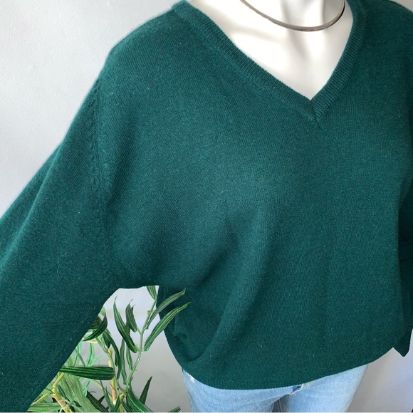 v i n t a g e :: Slouchy Lambswool Grandpa Knit Sweater - Picture 5 of 9